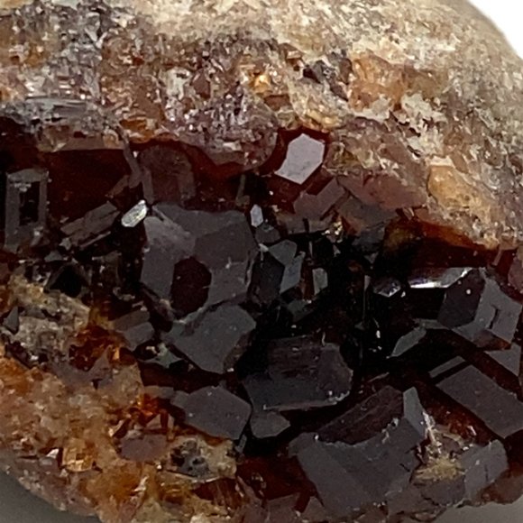 Hessonite Garnet Crystals Mineral Specimen 159g or 795cts - Picture 7 of 7